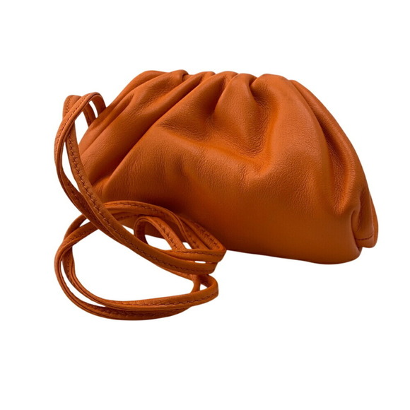 Bottega Veneta Handbags - BOTTEGA VENETA The Pouch Leather Wallet/Coin Case Wallet Coin Purse Pocket Card